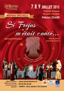 Affiche 2015 - Si Fréjus m'était conté